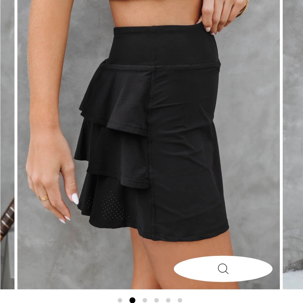 Court Rival Ruffle Back Skort - Picture 5 of 6
